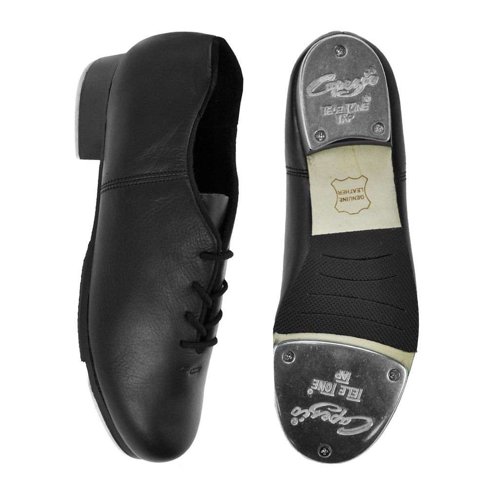 Capezio 'CG19' Black Cadence Oxford Style Tap Shoe eBay