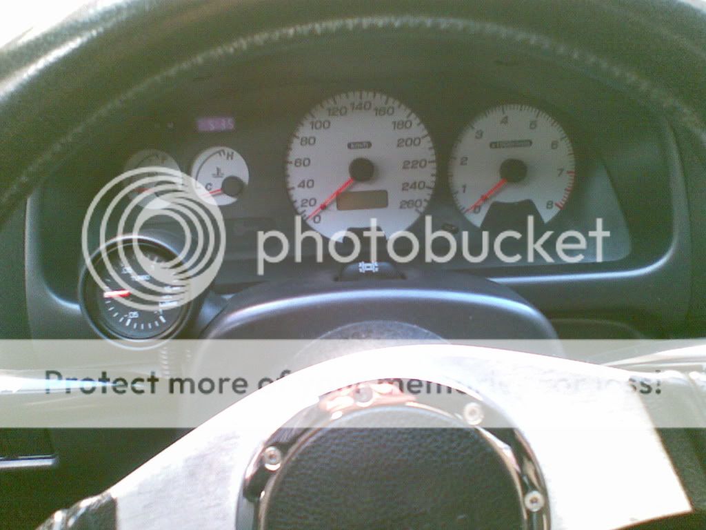 Gauge install and sender oil pressure turbo boost EGT Subaru